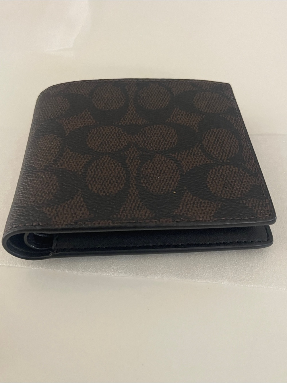 Coach Men Canvas Bifold Wallet
